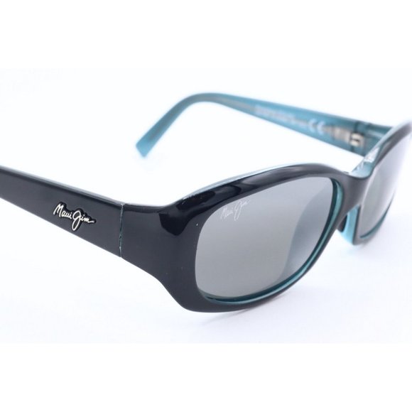 Maui Jim Punchbowl MJ 219-03 Rectangle Black Polarized Sunglasses Gray Lenses - Picture 3 of 7